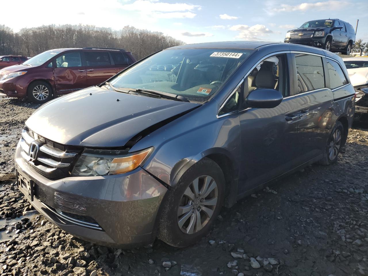 2014 HONDA ODYSSEY EXL