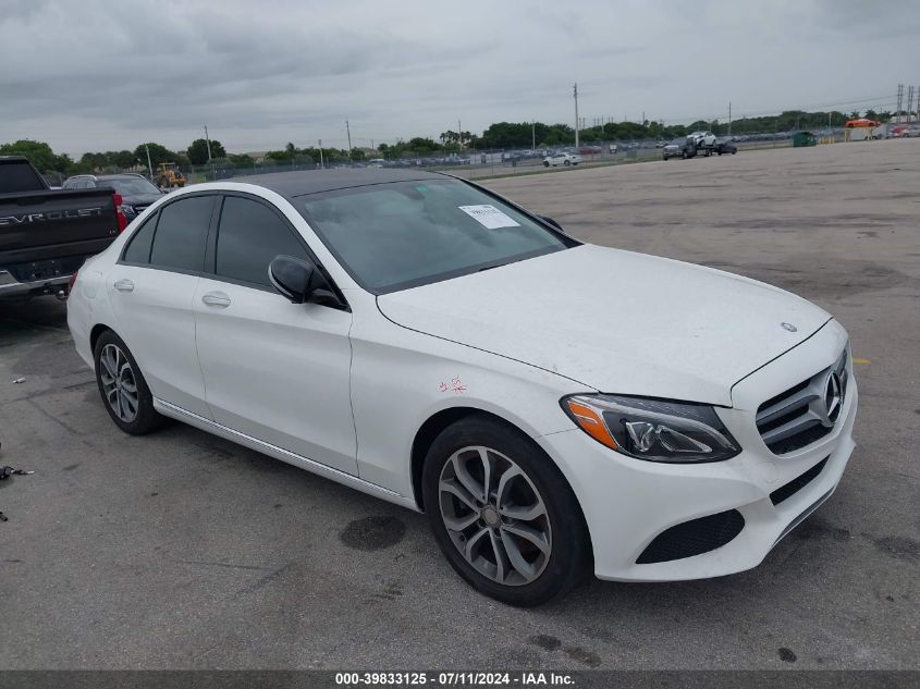 2015 MERCEDES-BENZ C 300 4MATIC/LUXURY 4MATIC/SPORT 4MATIC