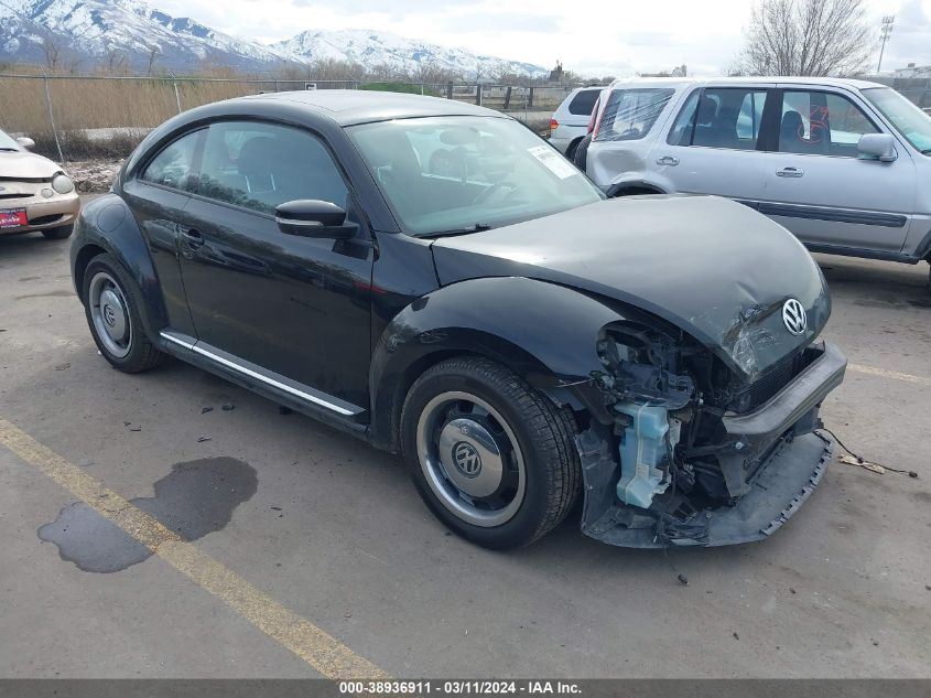 2013 VOLKSWAGEN BEETLE 2.5L