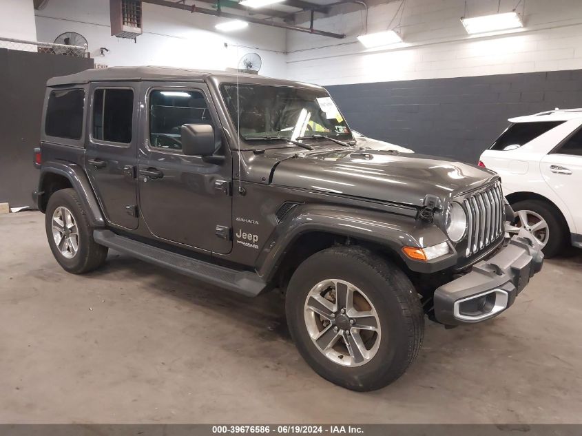 2022 JEEP WRANGLER UNLIMITED SAHARA 4X4