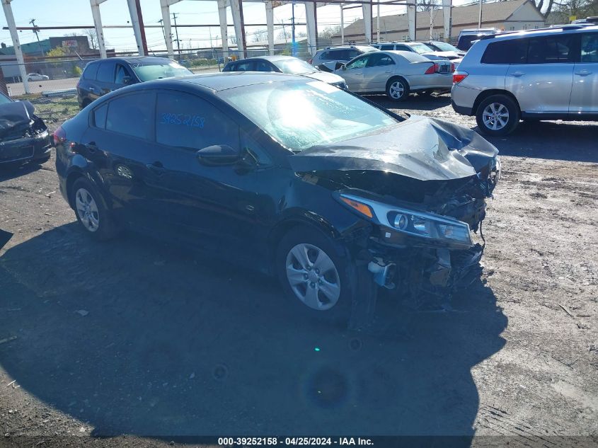 2018 KIA FORTE LX