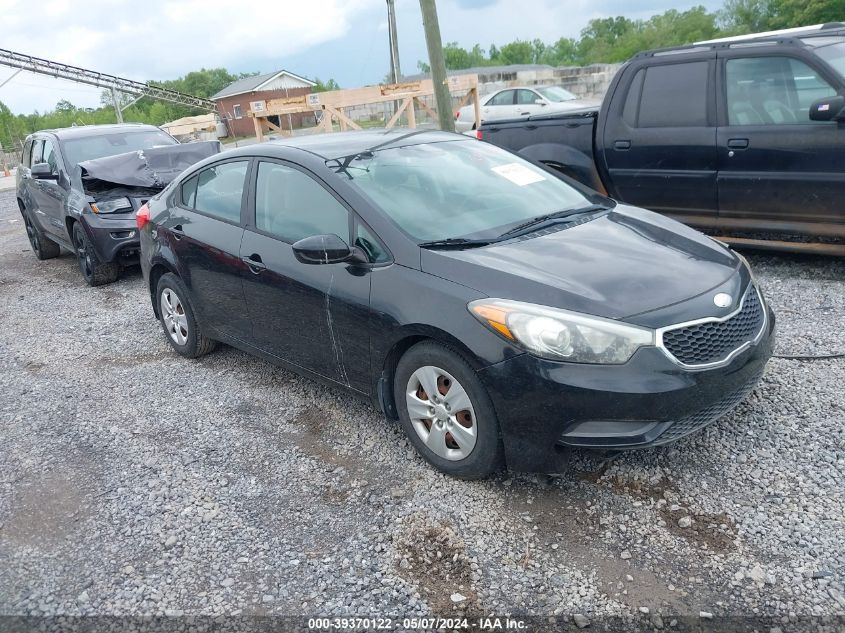 2015 KIA FORTE LX