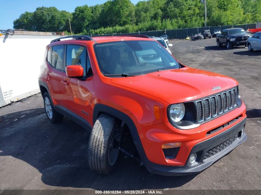 2019 JEEP RENEGADE LATITUDE 4X4