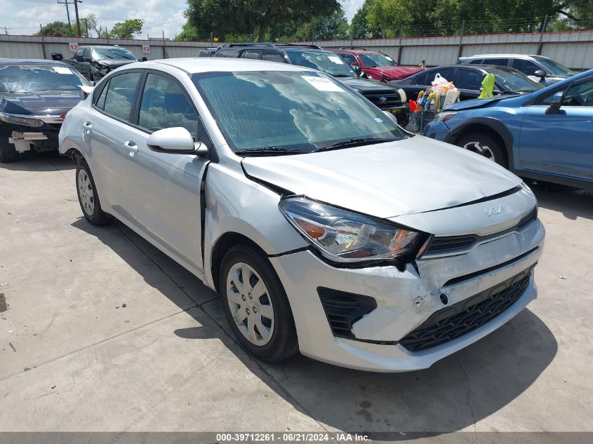 2022 KIA RIO LX/S