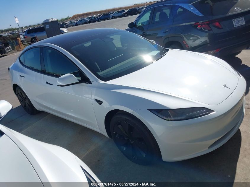 2024 TESLA MODEL 3