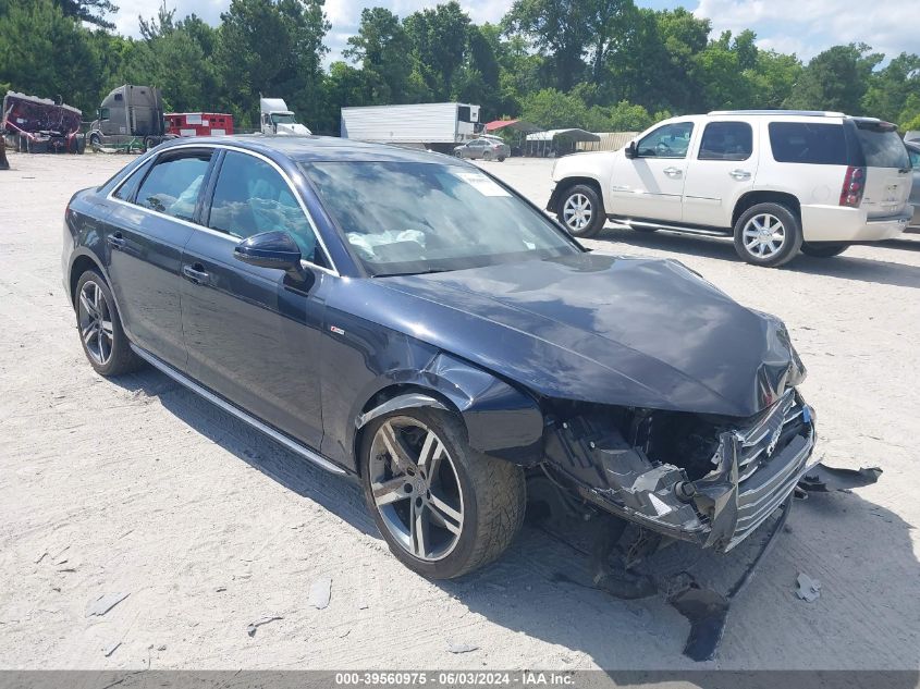 2017 AUDI A4 2.0T PREMIUM