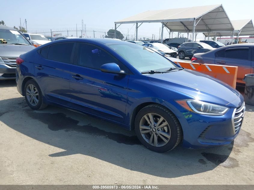 2018 HYUNDAI ELANTRA SEL