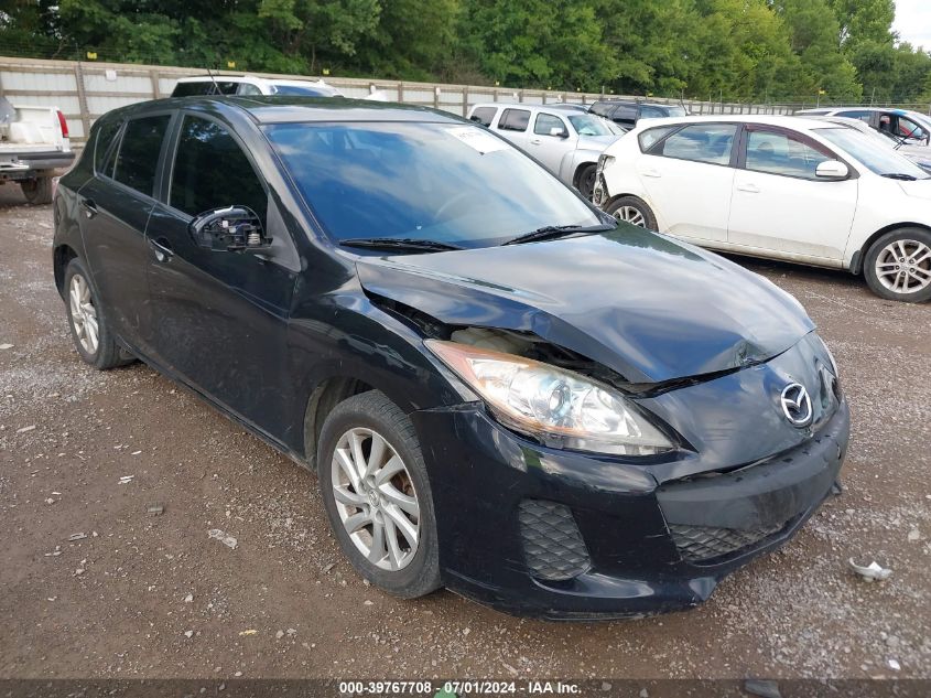 2012 MAZDA MAZDA3 I TOURING