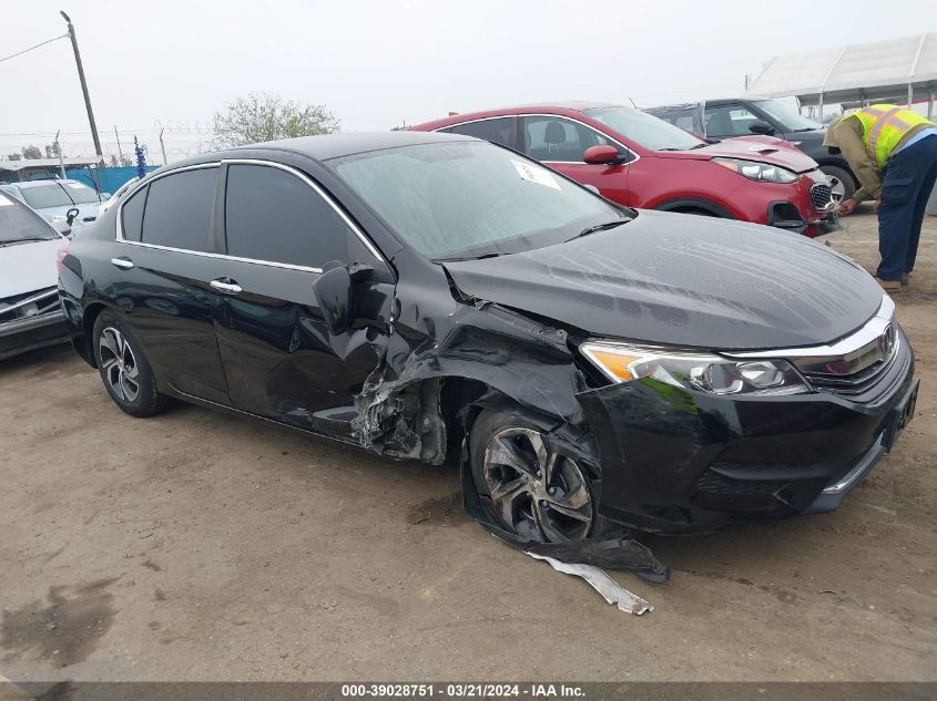 2017 HONDA ACCORD LX