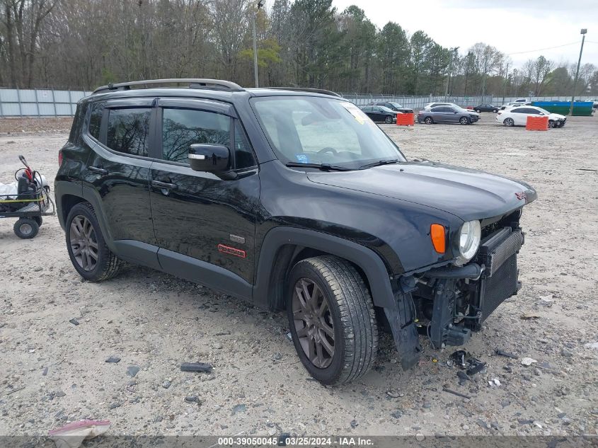 2016 JEEP RENEGADE 75TH ANNIVERSARY