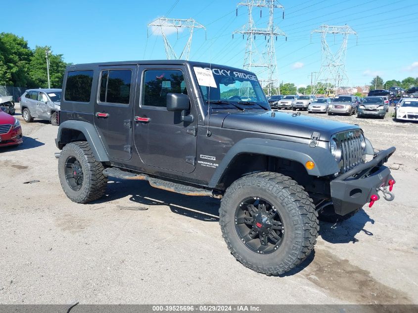 2017 JEEP WRANGLER UNLIMITED SPORT 4X4