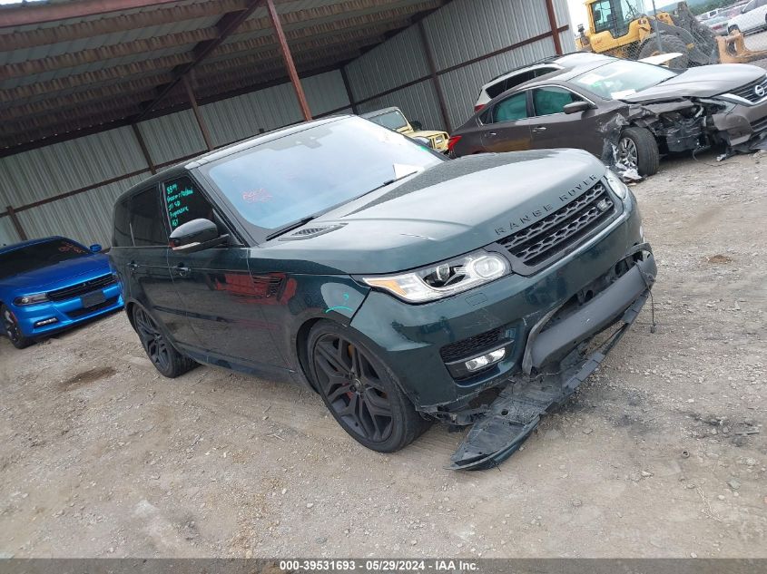 2017 LAND ROVER RANGE ROVER SPORT 3.0L V6 SUPERCHARGED HSE DYNAMIC