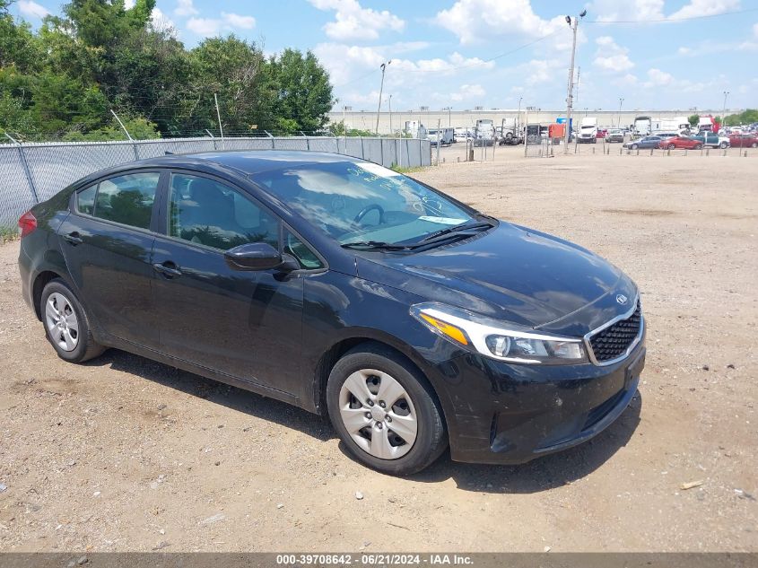 2018 KIA FORTE LX