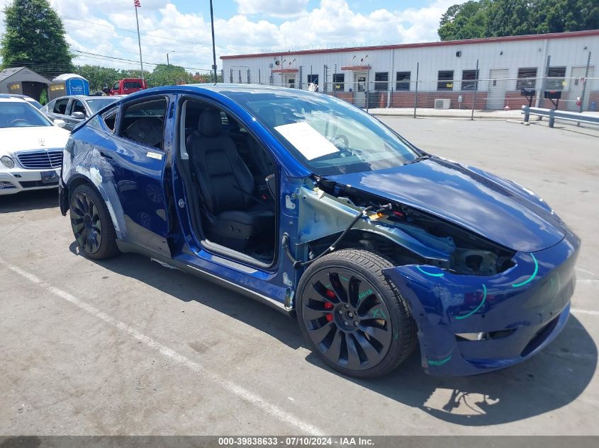 2021 TESLA MODEL Y PERFORMANCE DUAL MOTOR ALL-WHEEL DRIVE