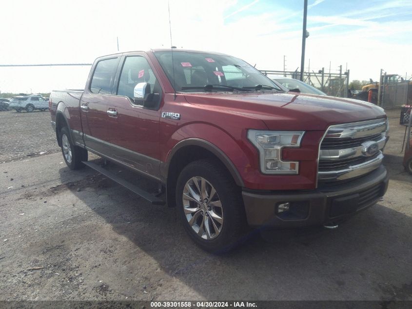 2016 FORD F-150 LARIAT