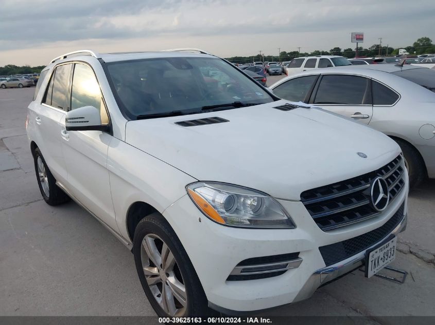 2014 MERCEDES-BENZ ML 350 4MATIC