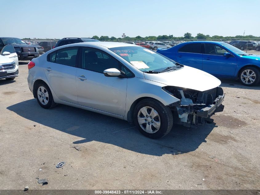 2015 KIA FORTE LX