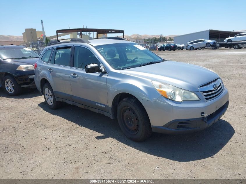 2010 SUBARU OUTBACK 2.5I