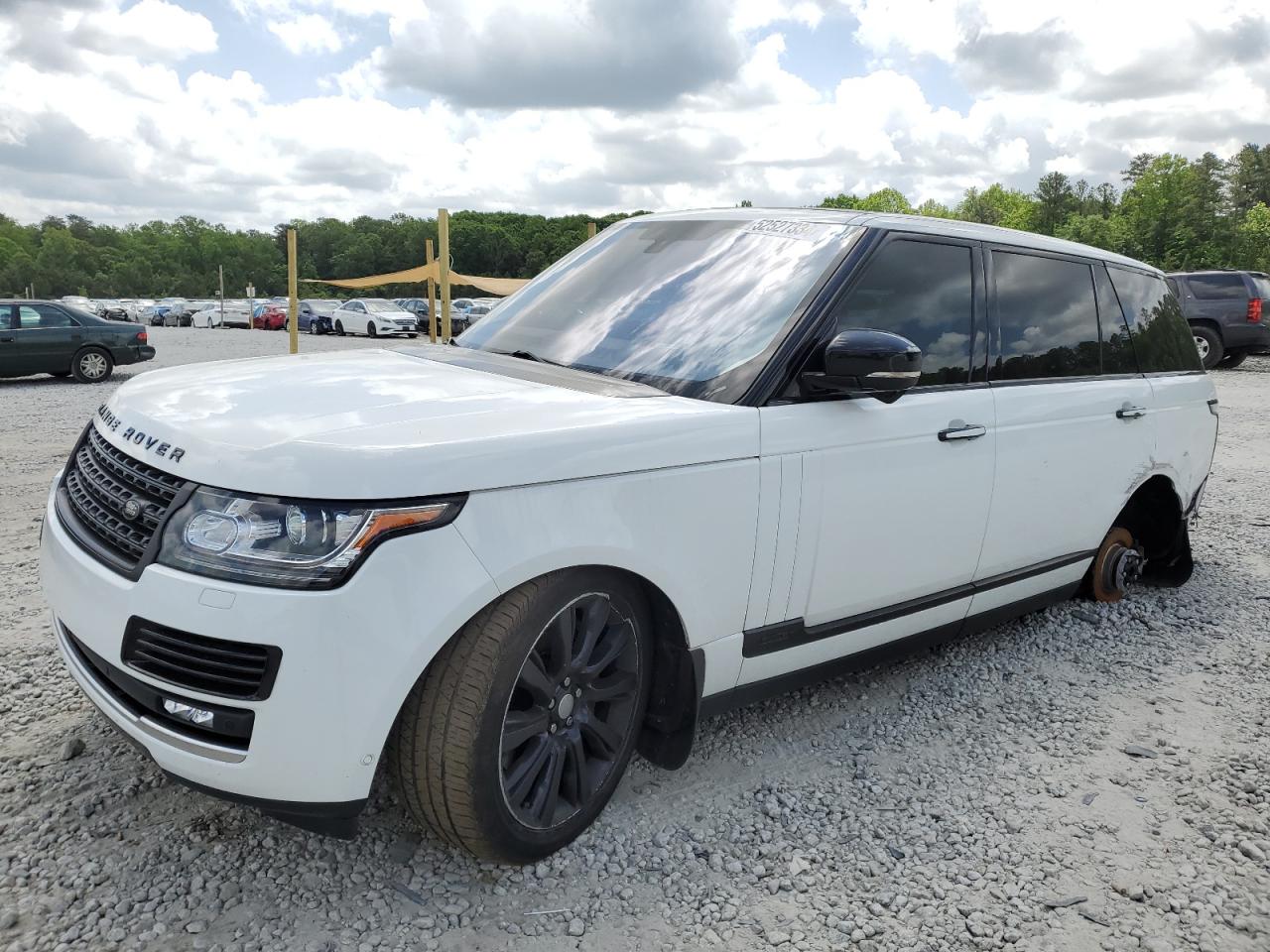 2016 LAND ROVER RANGE ROVER SUPERCHARGED