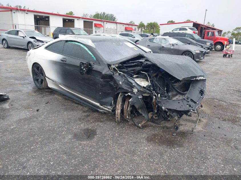 2017 MERCEDES-BENZ AMG S 63 4MATIC