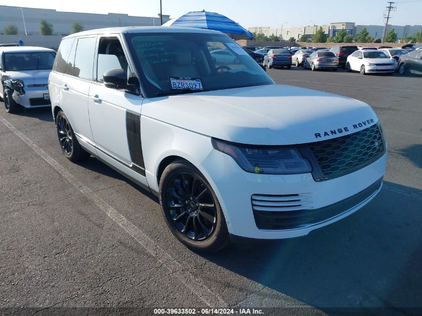 2018 LAND ROVER RANGE ROVER 3.0L V6 SUPERCHARGED HSE