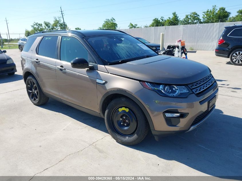 2016 LAND ROVER DISCOVERY SPORT HSE