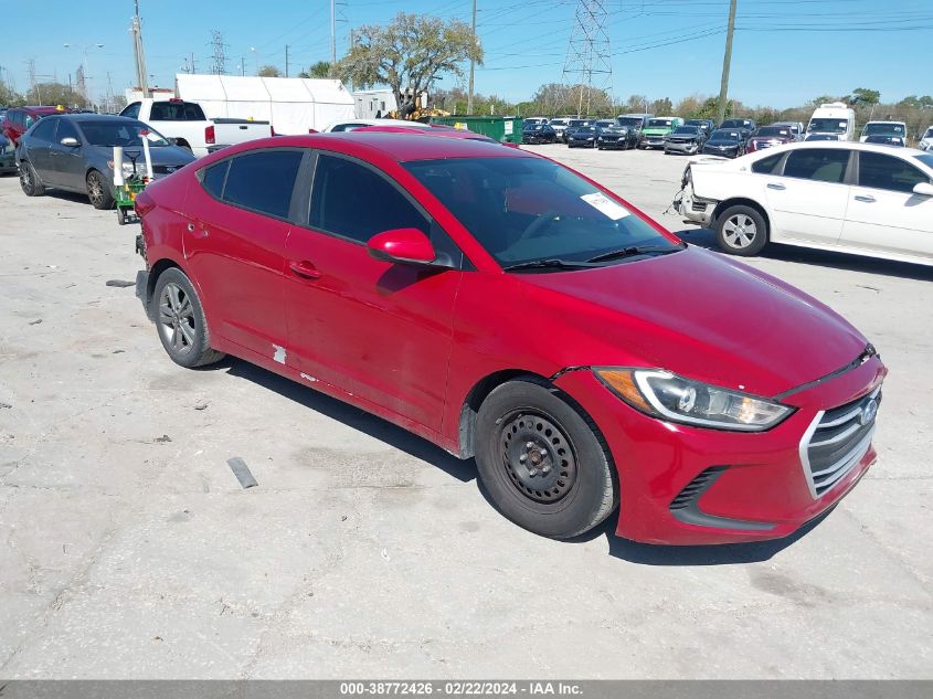 2018 HYUNDAI ELANTRA SEL