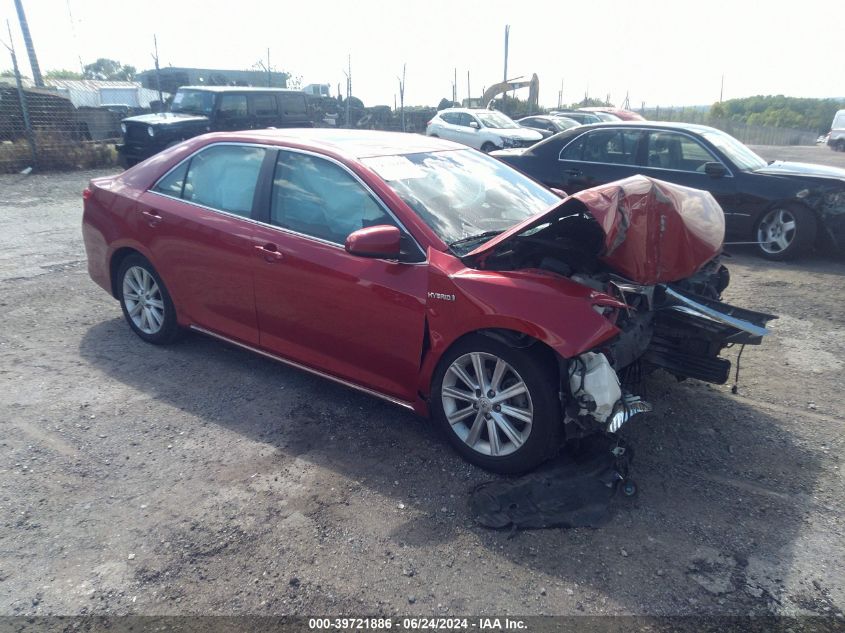 2012 TOYOTA CAMRY HYBRID XLE