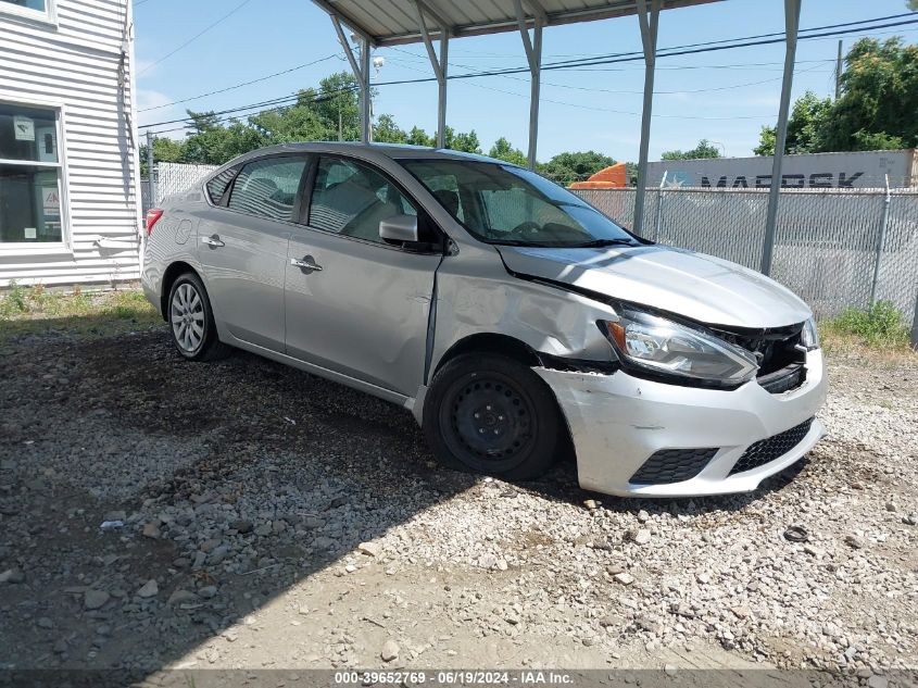 2017 NISSAN SENTRA SV