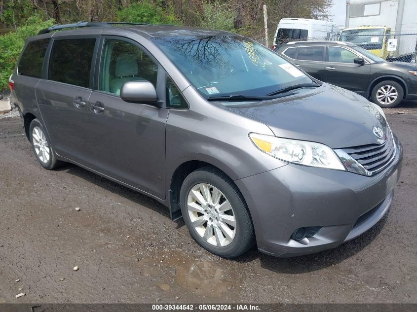 2015 TOYOTA SIENNA LE 7 PASSENGER