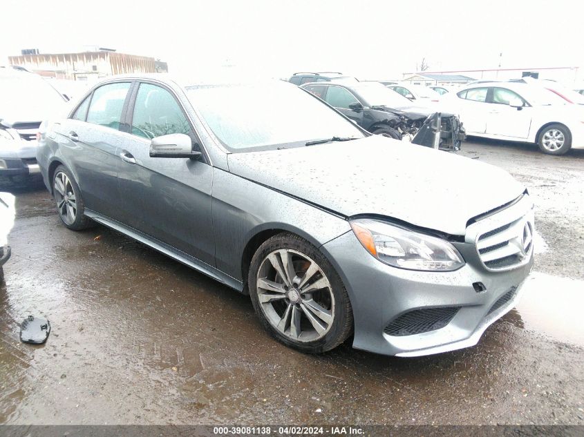 2016 MERCEDES-BENZ E 350 4MATIC