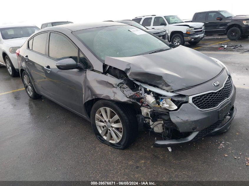 2016 KIA FORTE LX