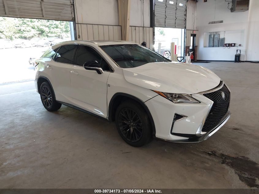 2016 LEXUS RX 350 F SPORT