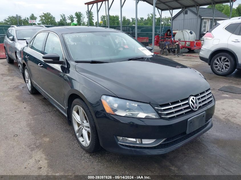 2015 VOLKSWAGEN PASSAT 2.0L TDI SEL PREMIUM