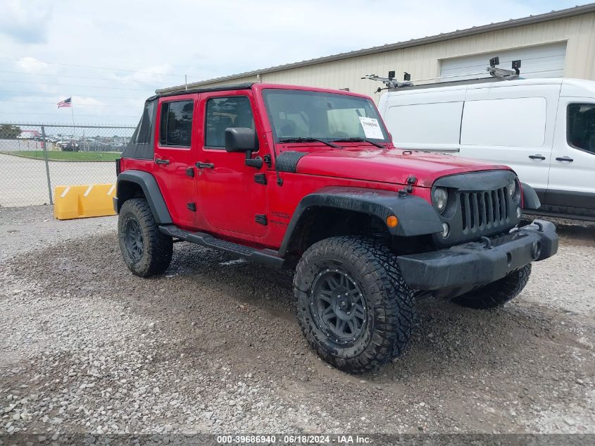 2014 JEEP WRANGLER UNLIMITED SPORT