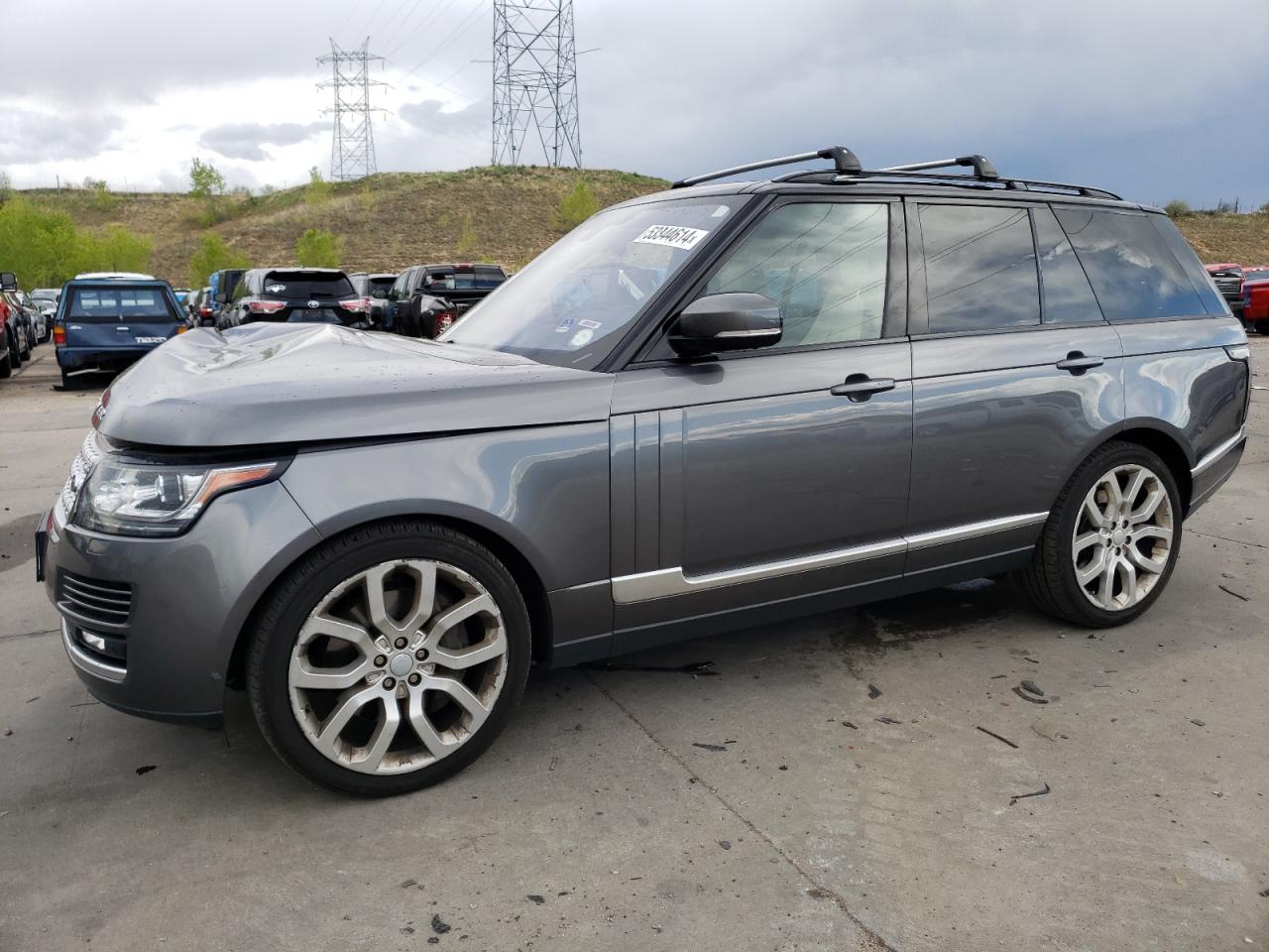 2016 LAND ROVER RANGE ROVER HSE