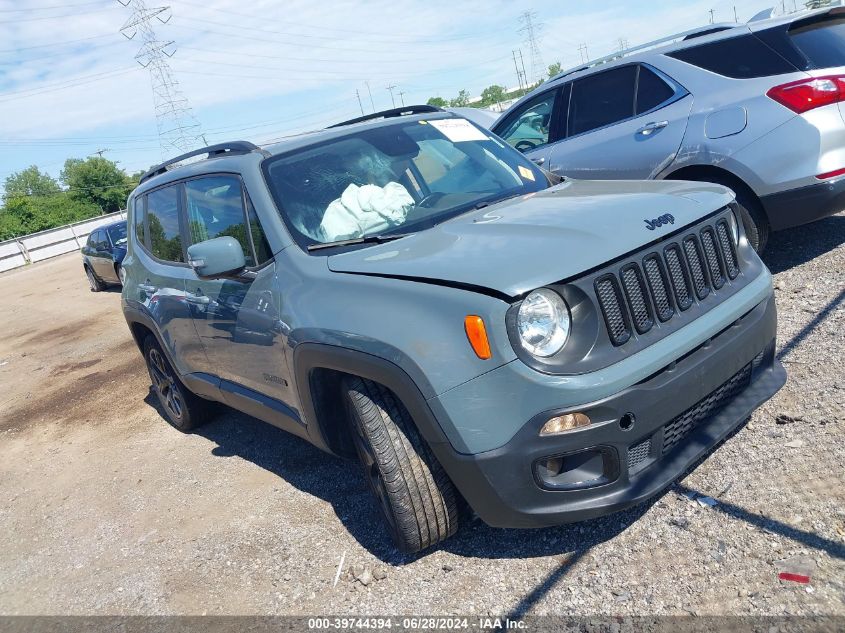 2018 JEEP RENEGADE ALTITUDE FWD