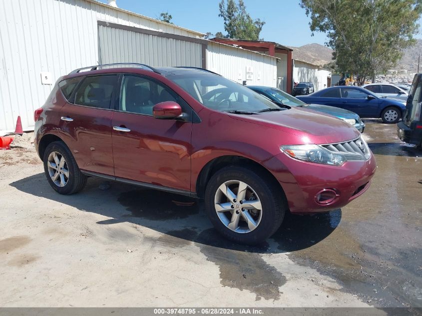 2010 NISSAN MURANO SL