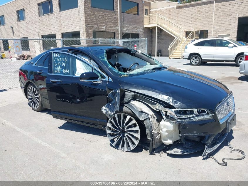 2017 LINCOLN MKZ HYBRID BLACK LABEL