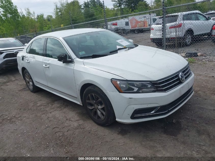 2016 VOLKSWAGEN PASSAT 1.8T S