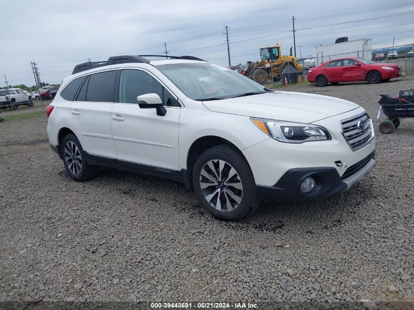 2016 SUBARU OUTBACK 2.5I LIMITED