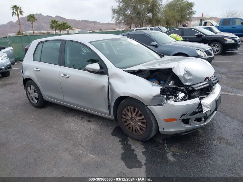 2013 VOLKSWAGEN GOLF 2.5L 4-DOOR