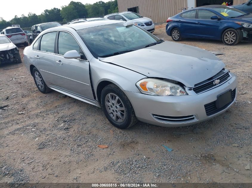 2011 CHEVROLET IMPALA POLICE