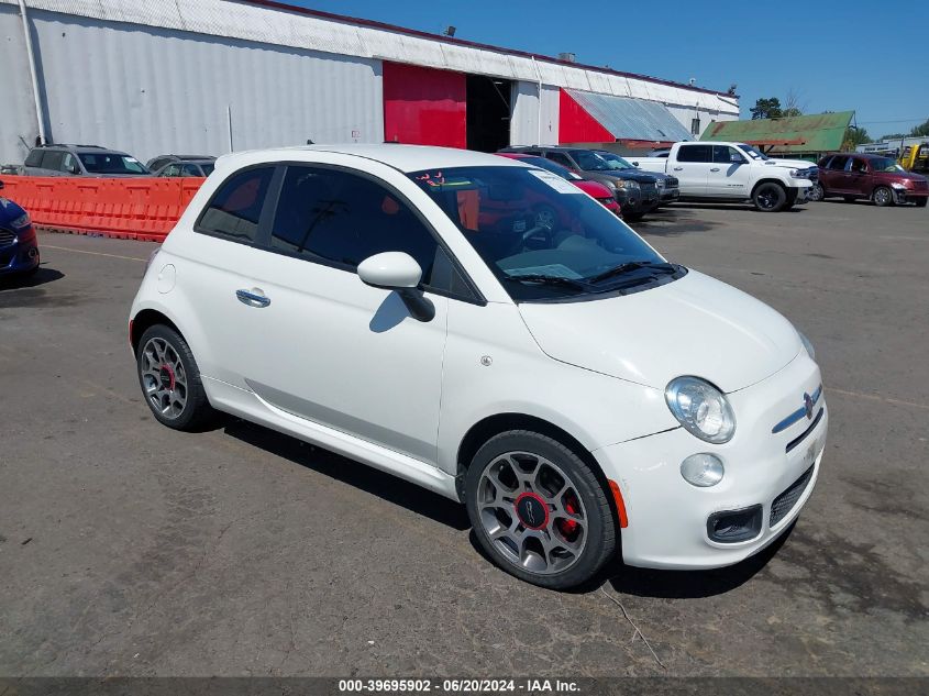 2012 FIAT 500 SPORT