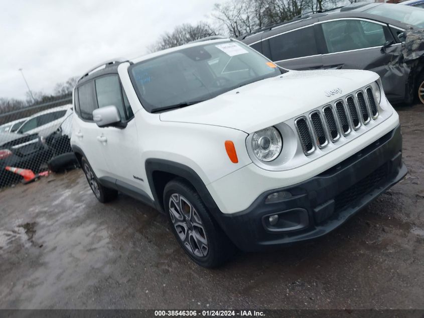 2017 JEEP RENEGADE LIMITED FWD