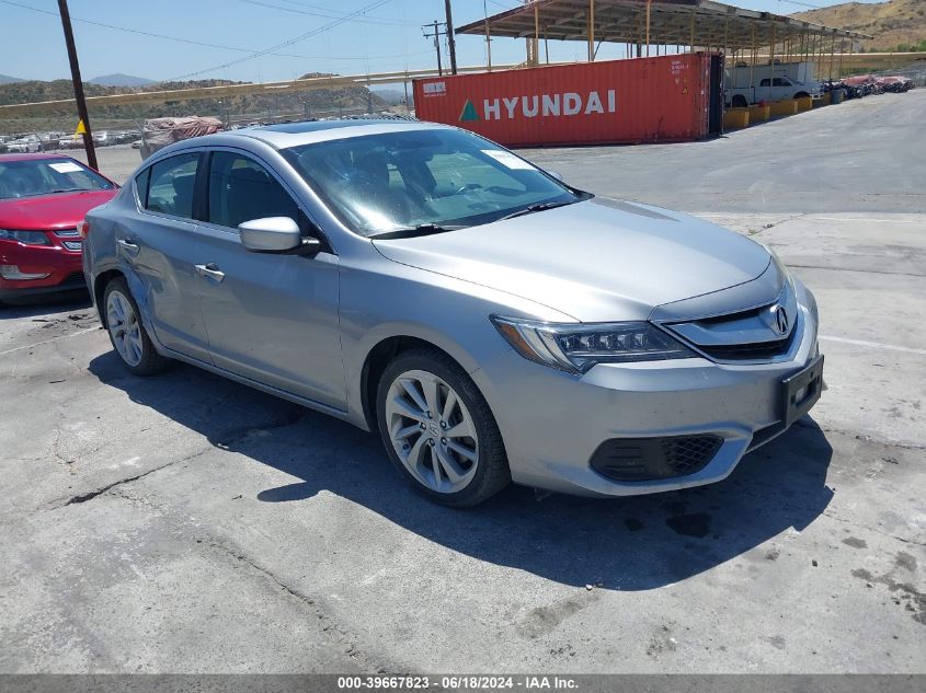 2018 ACURA ILX ACURAWATCH PLUS PACKAGE