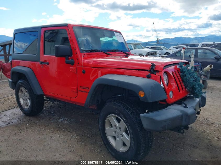 2017 JEEP WRANGLER SPORT 4X4