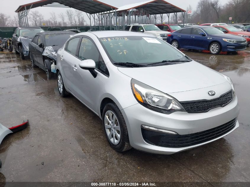 2016 KIA RIO LX