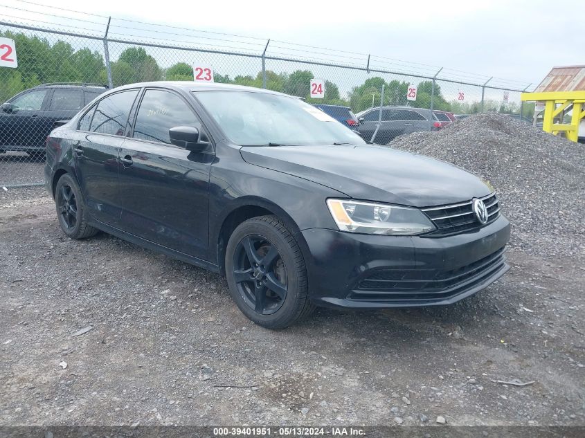 2016 VOLKSWAGEN JETTA 1.4T S