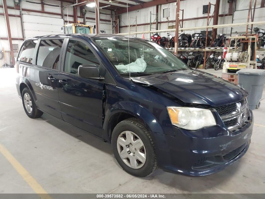 2012 DODGE GRAND CARAVAN SE/AVP